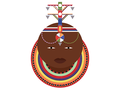 Samburu africa book culture digital editorial ethnology illustration illustrator people world