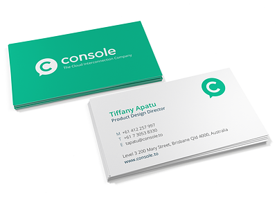 Console Business Cards