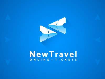 New Travel Logo Design bus design graphic logo online plane tickets train travel ui ux