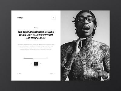 Wiz Khalifa Interview Page for StoryM