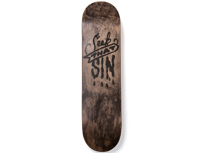 Seek That Sin deck projectloop skateboard