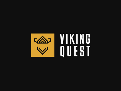 Viking Quest branding database design icon illustration logo logos logotype quest simple logo vector viking web