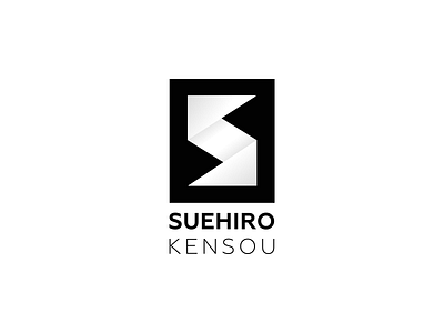 Suehiro Kensou branding dark icon illustration logo logodesign logotype space typography vector