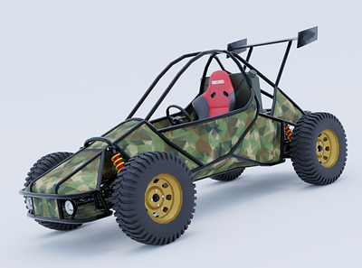 4x4 Off-road Buggy Low-poly 3D model 3d 3d model 4x4 animation artwork asset beach blender buggy cartoon concept custom dirt extreme game art game ready graphic design racing sport vehicle