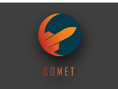 COMET Logo Design app design graphic design logo