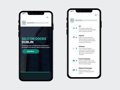 Responsive Website branding design ireland responsive design ui ui design user experience user interface ux design web design website