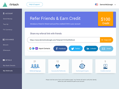 FinTech Referral Program