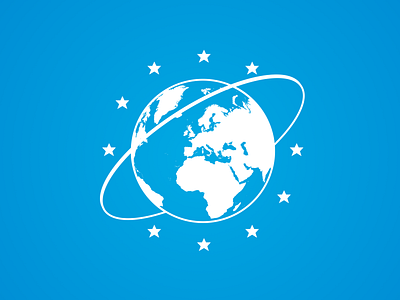 European Space Agency agency agency branding black blue brand identity branding concept design europe flag galaxy government identity logo modern orbit outerspace simple space website