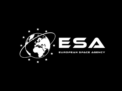 ESA (European Space Agency) Logo Rebrand