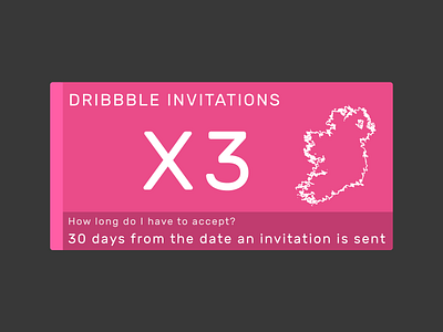 Dribbble Invitations