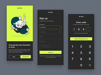 Onboarding Screens