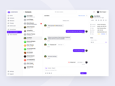 Messenger Application chat dashboard design figma messenger sketch ui ux uxui xd