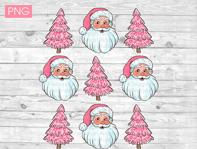 Pink Christmas PNG files for sublimation app branding design graphic design illustration logo typography ui ux vector