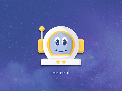 Neutral astronaut astronaut rating space