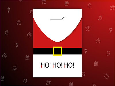 Ho Ho Ho 40 belt birthday birthday card card christmas geburtstag ho ho ho hohoho invitation invite santa santa claus santaclaus weihnachten weihnachtsmann
