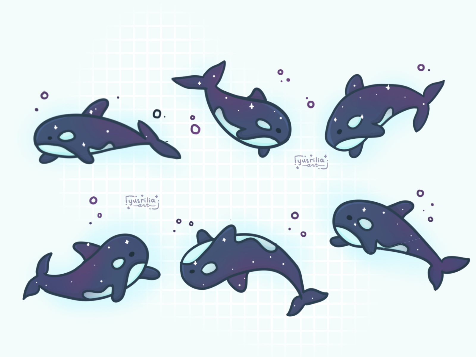 Orca Character Design by Lia | Yusrilia Design on Dribbble