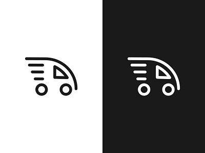05 - Driverless Car branding car car logo dailylogochallange logo logo design logo design challenge wifi