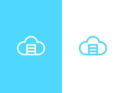 14 - Cloud Computing branding cloud cloud logo dailylogochallange data gradient logo logo a day logo concept logo design stack