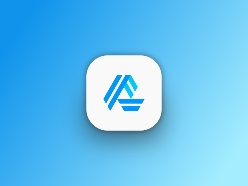 Geometric Logo icon branding icon app icon a day logo design geometric geometrical geometric logo geometric design triangle logo triangle