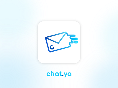 39 - Chat Ya app concept chat chat app dailylogochallenge icon icon app letter message messaging uiux