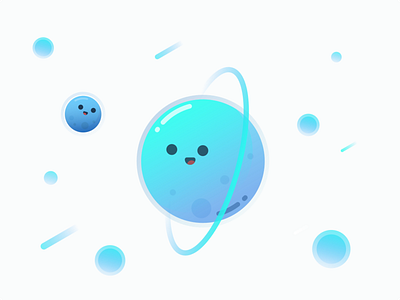 Blue Planet planet space uranus