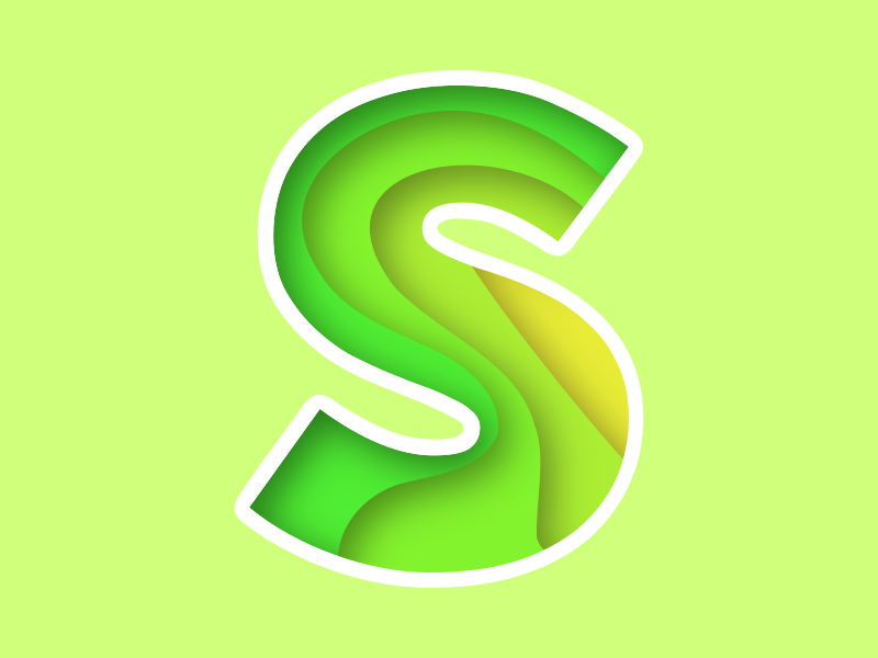 Letter S By Lia | Yusrilia Design On Dribbble