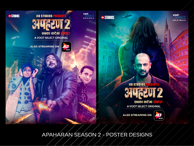 Apaharan Season 2 - Poster Designs graphic design