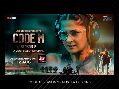 CODE M Season 2 - Poster Design graphic design