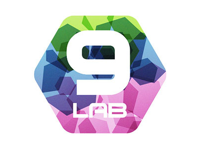 9Lab Icon 9lab colored colorful icon logo