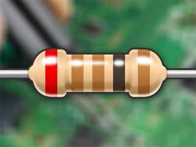 Resistor circuit electronic icon ios iphone logo resistor vvvv