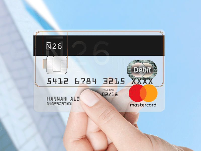 N26 виртуальная карта