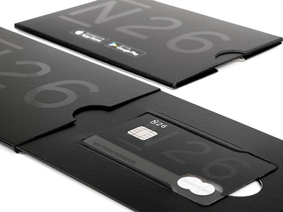 N26 Black Mastercard Packaging