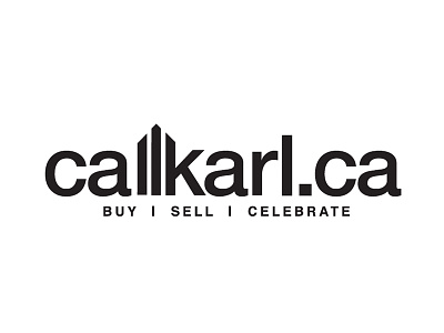 Callkarl Wordmark identity logo typography wordmark
