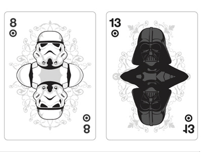 Vader & Stormtrooper illustration