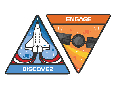 Space Badges discover engage nasa space