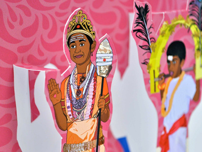 Indian Dance Pop-Up Book