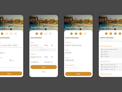 Residential Community App Steps Form