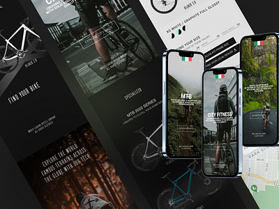 Bycicle Shop App app app design bycicle shop design responsive shop app ui