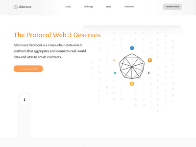 Web 3 Protocol Design Landing