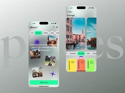 Travel App Idea app design branding design mobile app design travel app ui ui ux