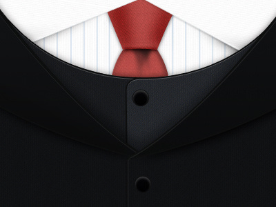 Suit & Tie illustration mobile suit tie