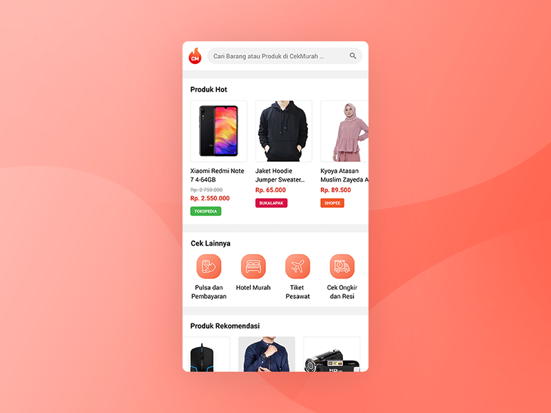 Price Comparison App Concept concept uidesign ux ui app