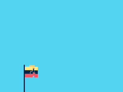 Breve Guía del Manifestante flag guide infographics motion design tear bombs venezuela
