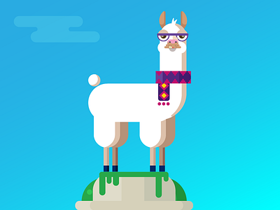 Leapin Llama character game gamedesign llama peru