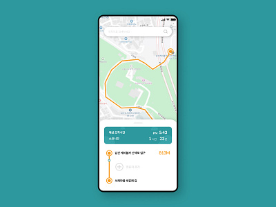 DailyUI 020 Location Tracker dailyui