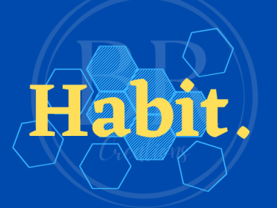 Custom Logo Creation for Habit. brand branding design designer graphic design logo logo creator