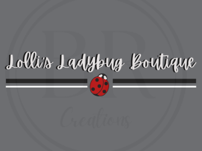 Custom Logo Creation for Lolli's Ladybug Boutique brand branding design designer graphic design logo logo creator
