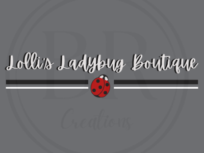 Custom Logo Creation for Lolli's Ladybug Boutique