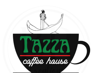 Custom Logo Creation for Tazza Coffee House brand branding design designer graphic design logo logo creator