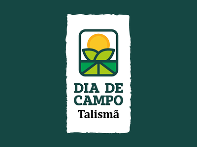 Talismã Field Day - Soybean Seed's Industry agriculture field day logo plantation seed soil soybean symbol